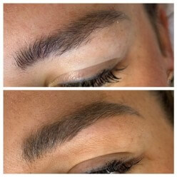 Cosmetic Tattoo Microbladed Brows for Jane by Rachael Bebe